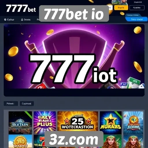 Plataforma 777bet io oferece variedade de jogos online